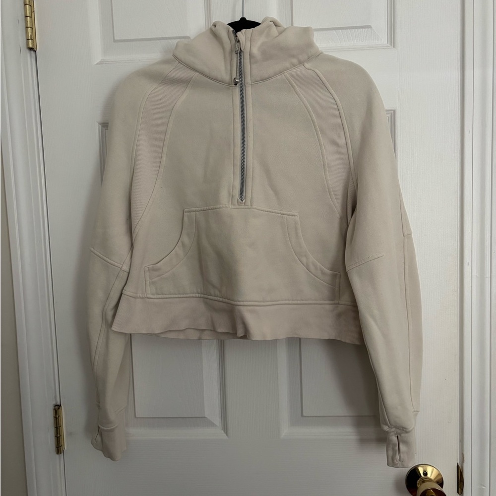 Lululemon cream scuba size xs/s